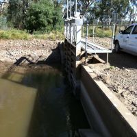 Bulgeraga Creek Regulator by Dr Muhammad J Siddiqi State Water Corp, Албури
