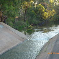 Warren - Gunningbar Creek Flow Regulator - 2014-01-20, Гоулбурн