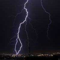 Lightning over Newcastle, Ньюкастл