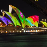 Sydney Opera house in colours..., Сидней