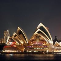 Sydney Opera House at night - g8minhquan, Сидней