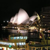 Opera at Night, Сидней