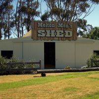 Melton Mens Shed (2010). Opened in 2009, the Shed is a place for men of any age to come together, to capture and share their skills and experiences, Мелтон