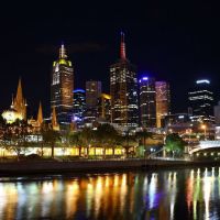 Southbank Nightscape, Мельбурн