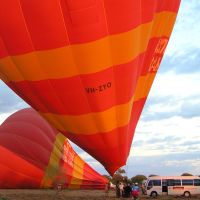 Hot air balloons in Alice Springs, Алис Спрингс
