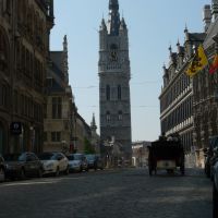 The Belfry of Ghent on a quiet moment, Гент