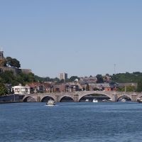 Citadelle - Namur / Bridge of Jambes on the Meuse (Maas) river, Намюр