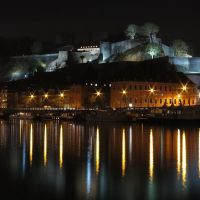 Citadelle de Namur & la Meuse (nuit), Намюр