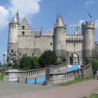 Fortress Het Steen, Antwerp, Belgium, Антверпен