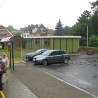 Station and parking Kortemark, Куртра