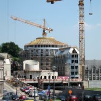 Liège: les annexes du Palais de Justice en construction, Льеж