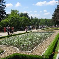 Public holiday 24 May, Dobrich, Bulgaria, Public gardens, Добрич