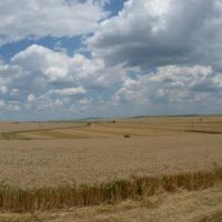 Панорама в полето на гр. Елхово, Ямбол, България, Елхово