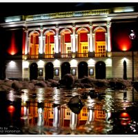 Rousse, The opera at night, Русе