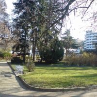 Паркът в град Сандански / Town Sandanski, Bulgaria - Park, Сандански