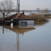 Наводненията през 2007 г. - пътя за с.Момково, Свиленград