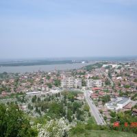 Изглед от запад към града, Свиштов