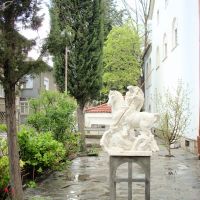 Скулптура "Св.Георги" в "Св.Благовещение", Асеновград