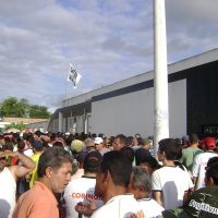 Estádio Coaracy da Mata Fonseca em dia de jogo, Арапирака