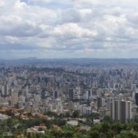 Vista panorâmica de Belo Horizonte, Minas Gerais, Brasil, Белу-Оризонти