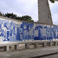 Tiles Panel designed by Poty Lazzarotto, Curitiba/PR, Куритиба