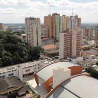 Vista a partir da esquina de Rua Goiás e Avenida São Paulo - Londrina - Paraná - Brasil, Лондрина