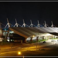 A nova Rodoviária de Jundiaí à noite -  Foto: Fábio Barros (www.cidade3d.uniblog.com.br), Жундиаи