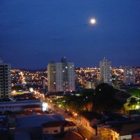 Limeira, night view, Лимейра