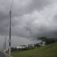 Chuva aproximando-se, Marília, SP, Brasil., Марилия