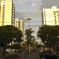 vista parcial av. Rio Branco, Марилия