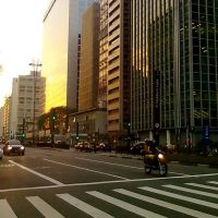 Avenida Paulista ao por do sol, Сан-Жоау-да-Боа-Виста