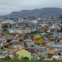 Vista da cidade de Lages, SC, Brasil, Лахес