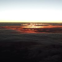 View From the Airplane - Sunset - CE - BR, Крато