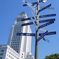 LA city hall, Лос-Анджелес