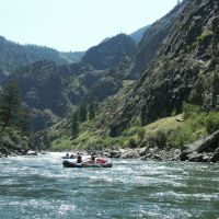 Rafting the Middle Fork, Левистон