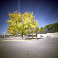 Pinhole Iowa City Parking Lot (2011/OCT), Айова-Сити