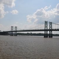 Bridge on Mississippi River Davenport IA, Беттендорф