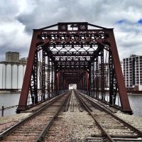 Chicago & Northwestern Railroad Through Truss Bridge, Гилбертвилл