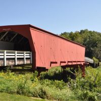The bridge of Madison County - Roseman covered bridge in IA, Гринфилд