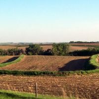Contoured fields of Iowa for Erosion Control, Калумет