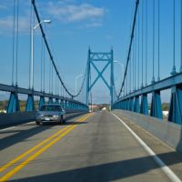 Crossing the Mississippi River from Illinois to Iowa on US 30, Клинтон