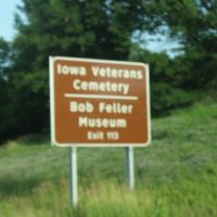 Bob Feller Museum Exit ahead, Коридон
