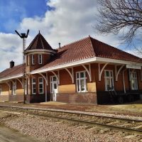 Historic Chicago, Rock Island & Pacific Railroad Passenger Station, Плисант-Хилл