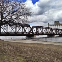 Historic Chicago & Northwestern Railroad Through Truss Bridge, Седар-Рапидс
