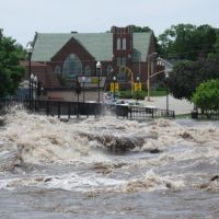 Flood of 2008: Main Street Bridge, Чарльс-Сити