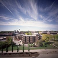 Pinhole Iowa City View from Old Capitol (2011/OCT), Эмметсбург