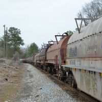 Southbound NS Coil Steel Consist, Авон