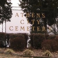 Athens City Cemetery, Атенс