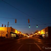 Dawn on North Main Street looking South, Атмор