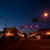 Dawn on Main Street at Railroad track looking South, Атмор